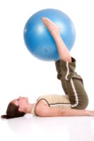 Stability Ball Hip Exercise
